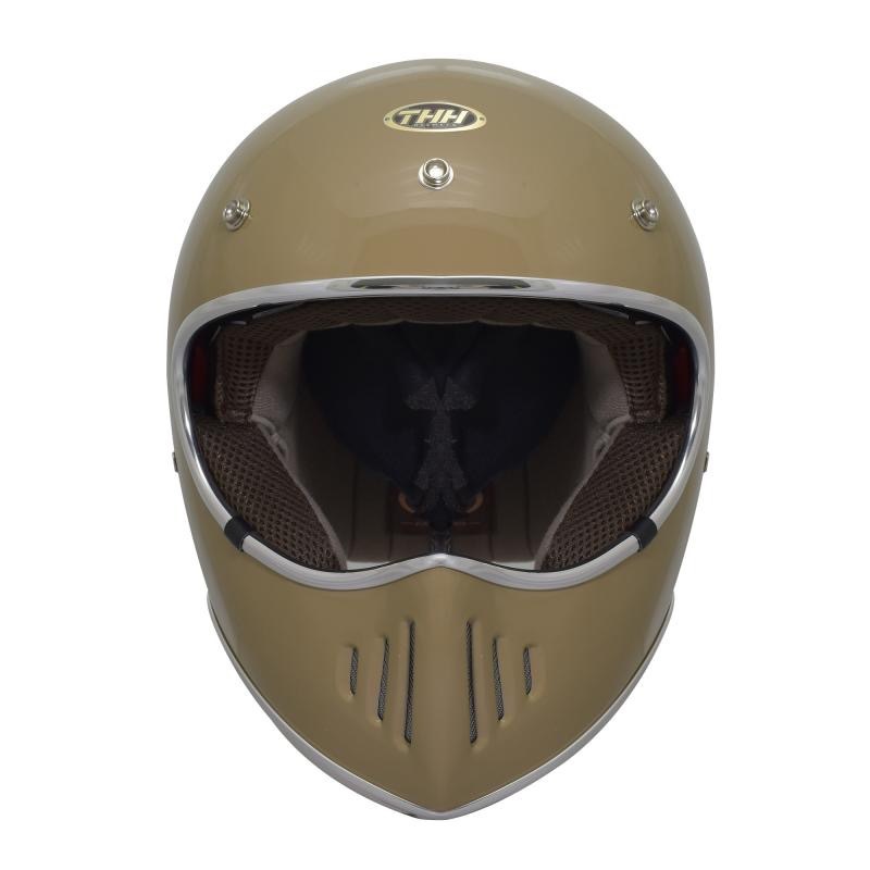 THH TT03S  卡其 素色 山車帽