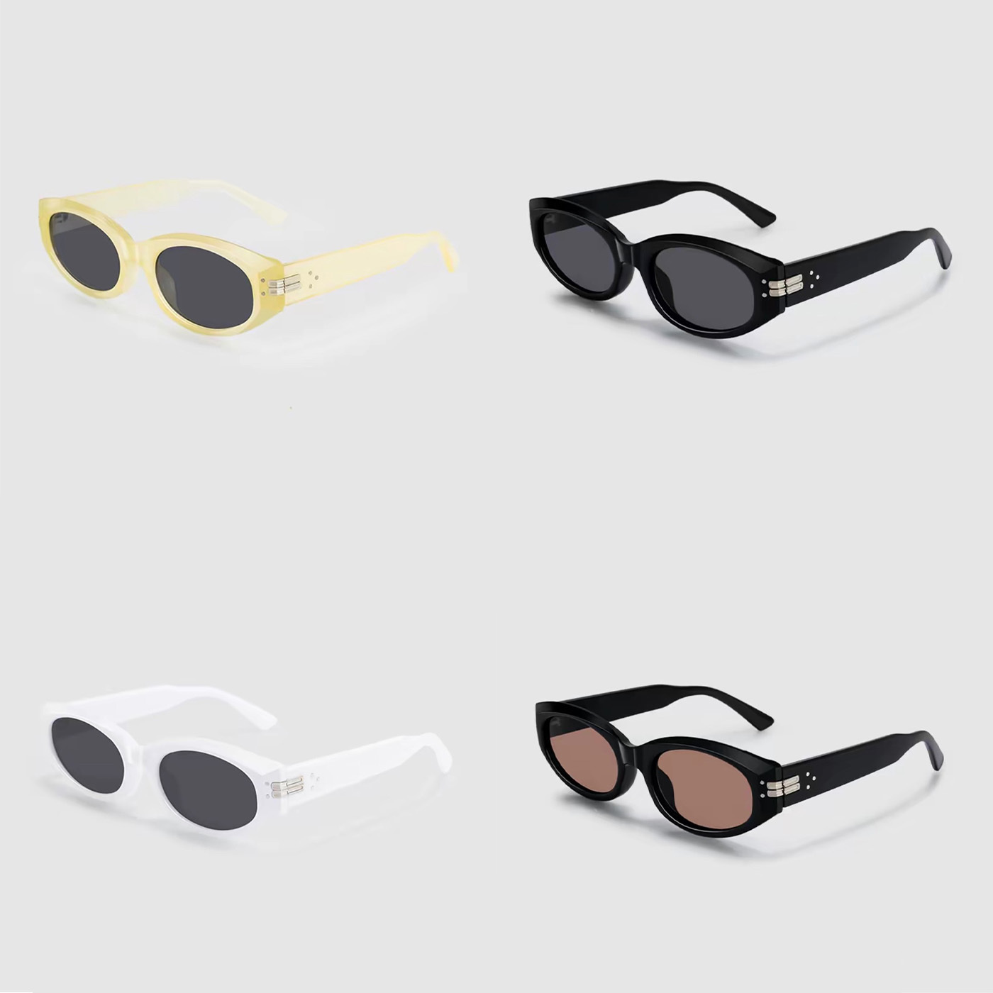 代購-墨鏡 防曬防紫外線 貓眼 太陽眼鏡 4色