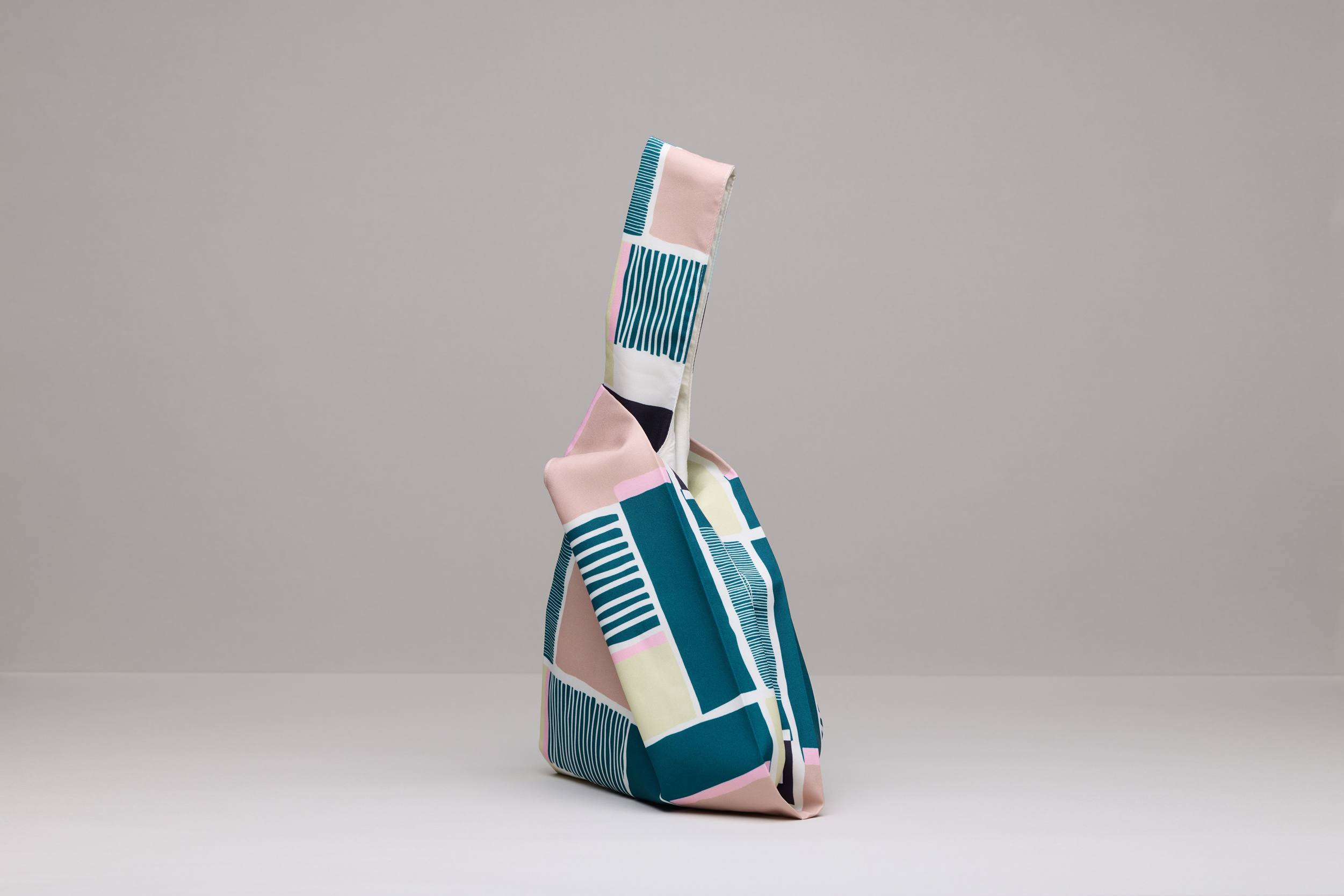 手挽包 / 方塊綠