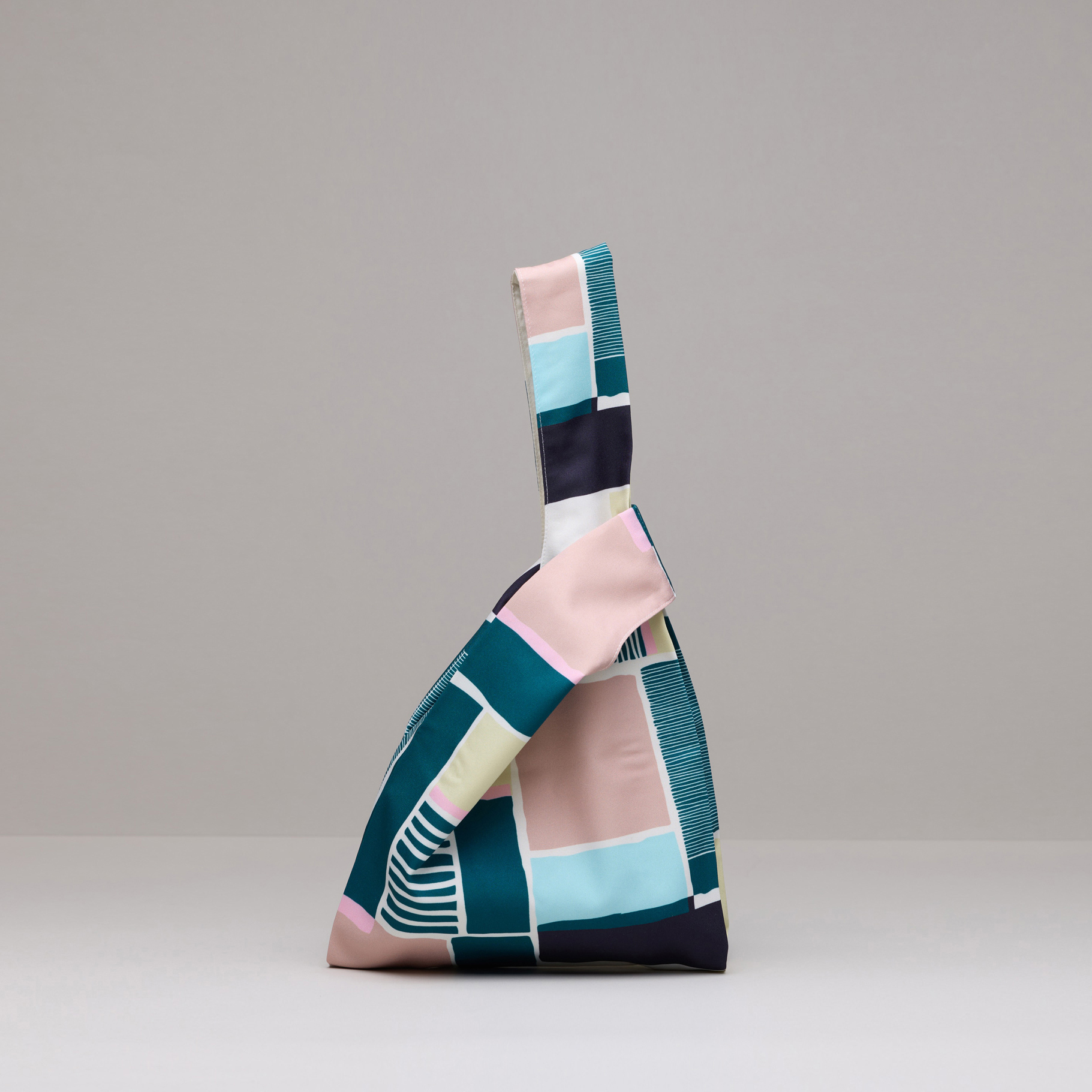 手挽包 / 方塊綠