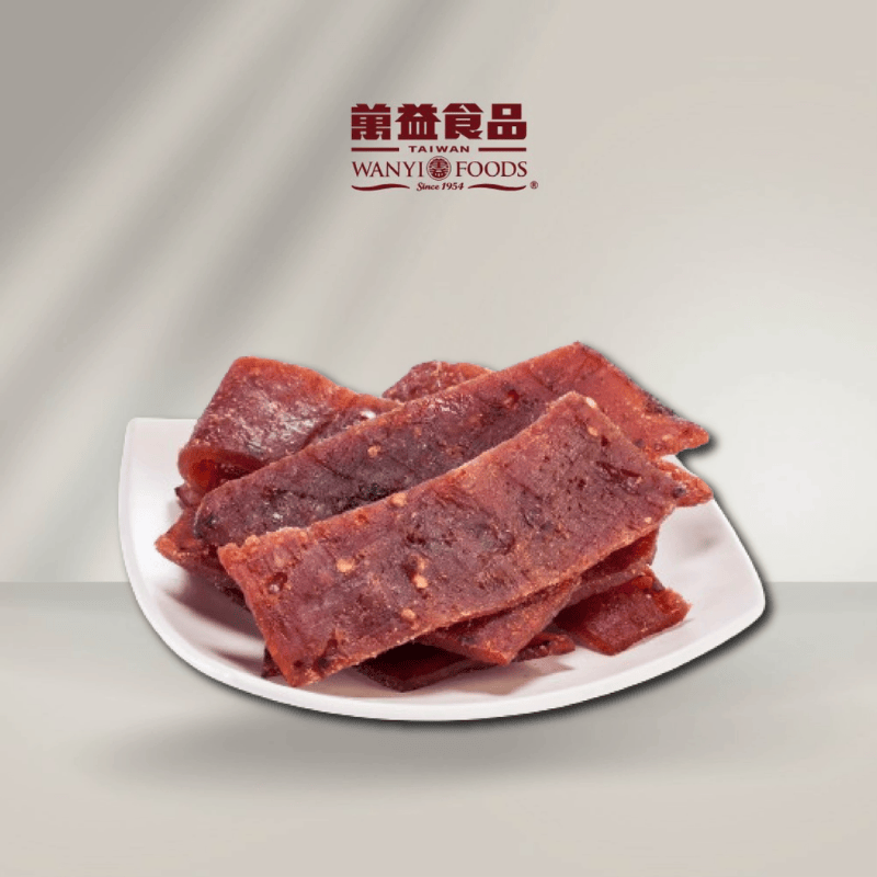 【萬益食品】豬肉干-泰式檸檬