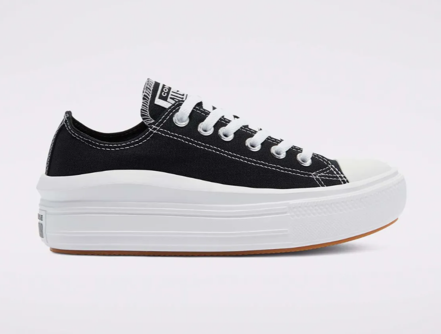 CONVERSE / Chuck Taylor All-Star Move Black 厚底黑色帆布鞋 570256C /  AUG25