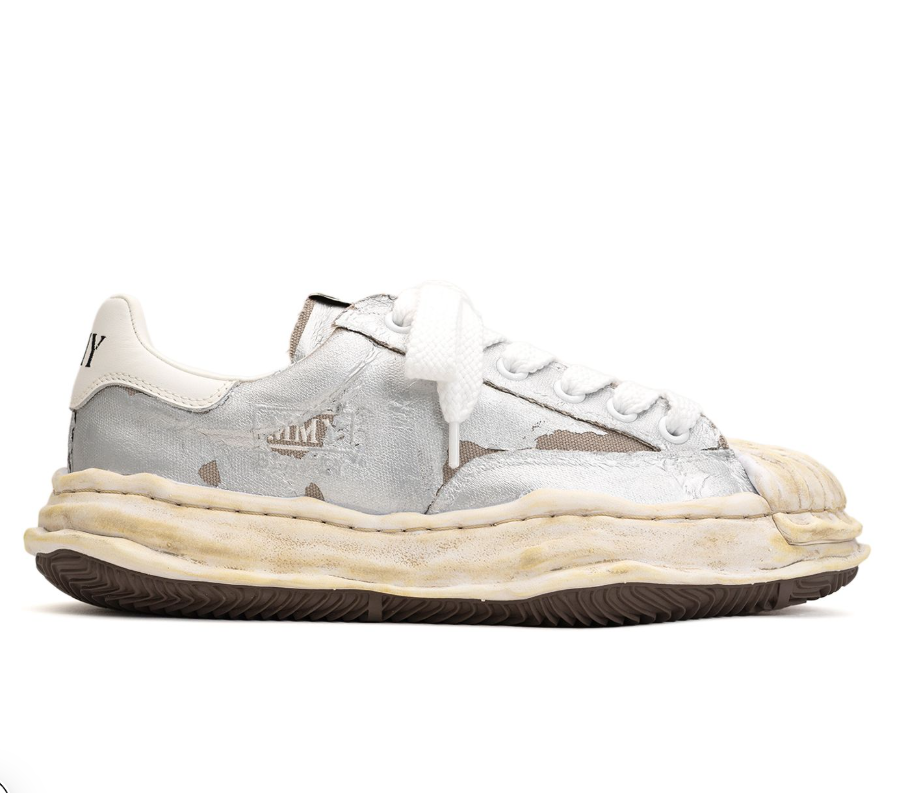 [現貨] MIHARA "BLAKEY" OG Sole Film Attached Canvas Low Silver| A15FW727