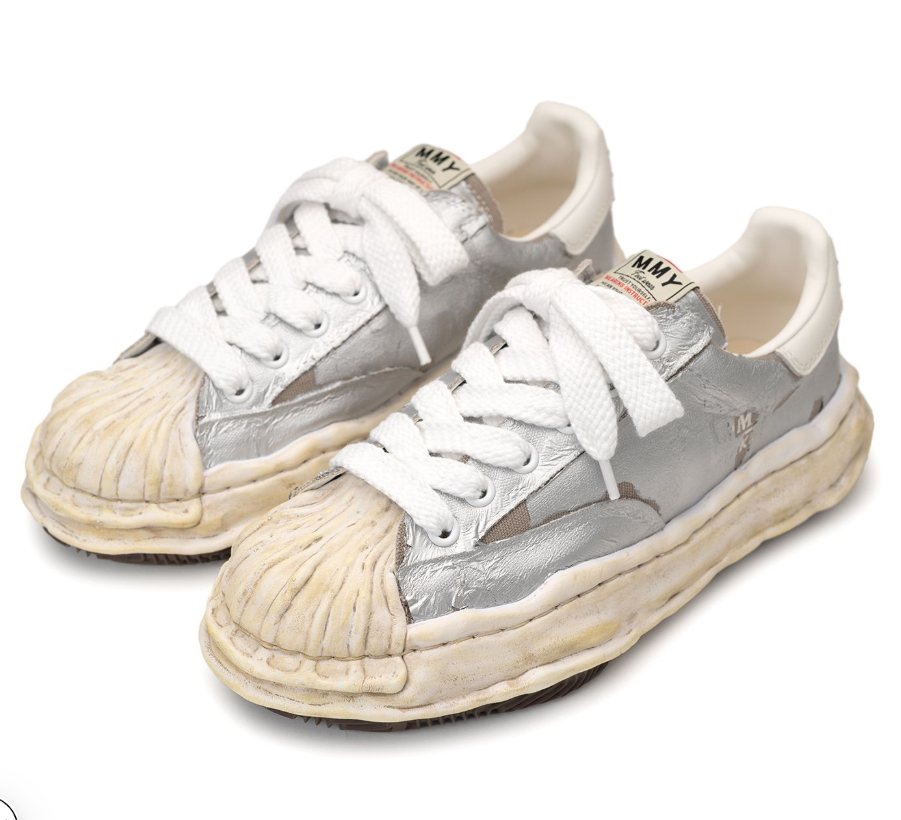 [現貨] MIHARA "BLAKEY" OG Sole Film Attached Canvas Low Silver| A15FW727