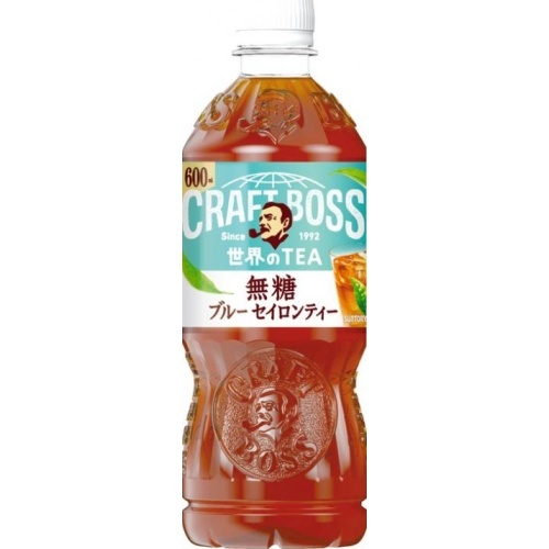 日本 三得利 BOSS 無糖錫蘭紅茶 600ml