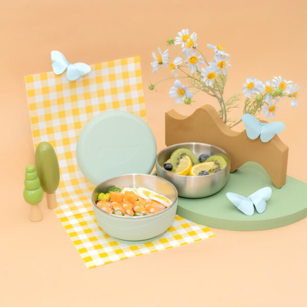 CYD TERRA Picaboo 雙寶碗 (學習碗 三色碗)