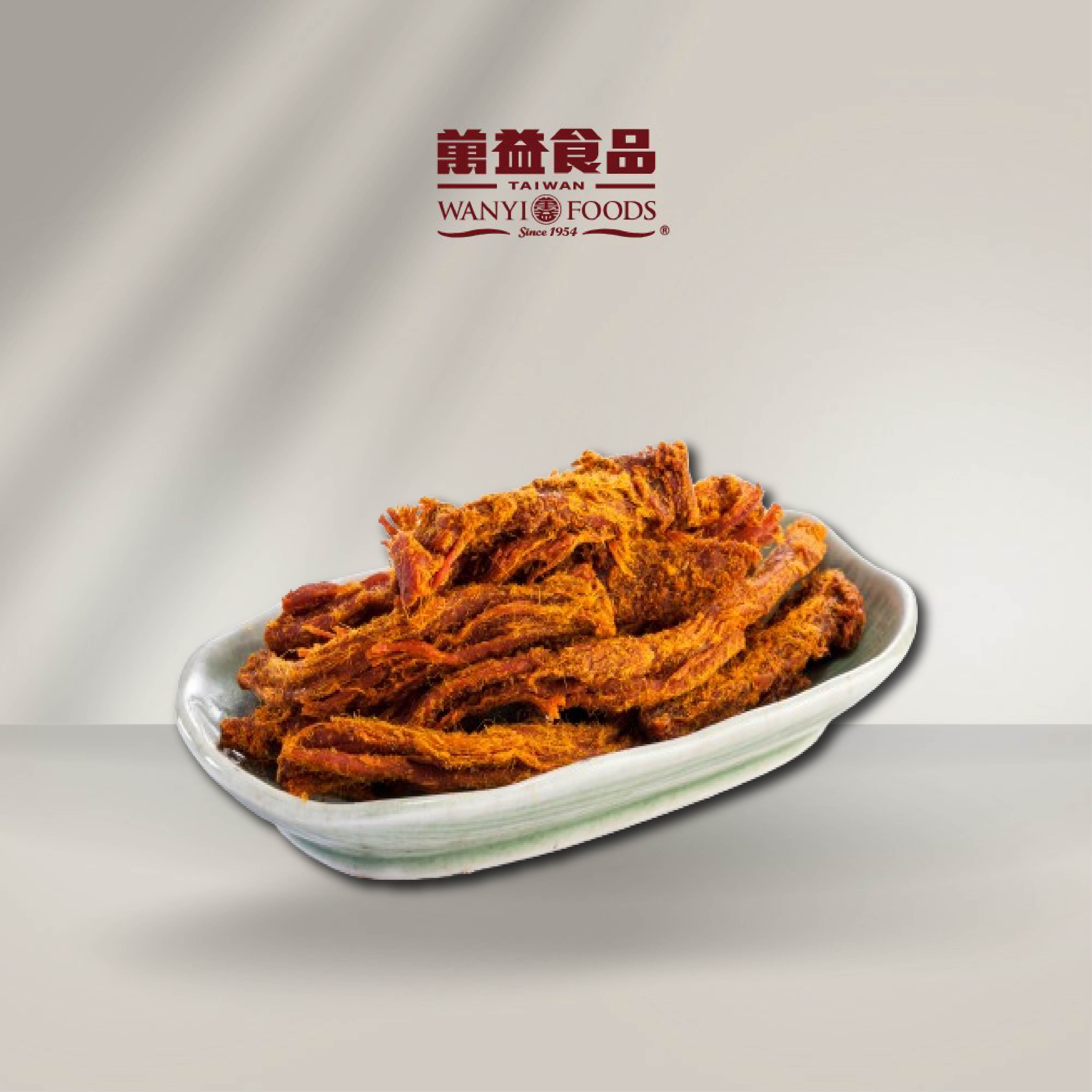 【萬益食品】豬肉絲(沙茶口味)