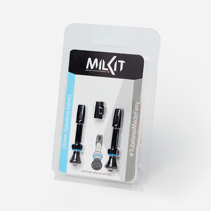 milKit VALVES Pack Tubeless Valves