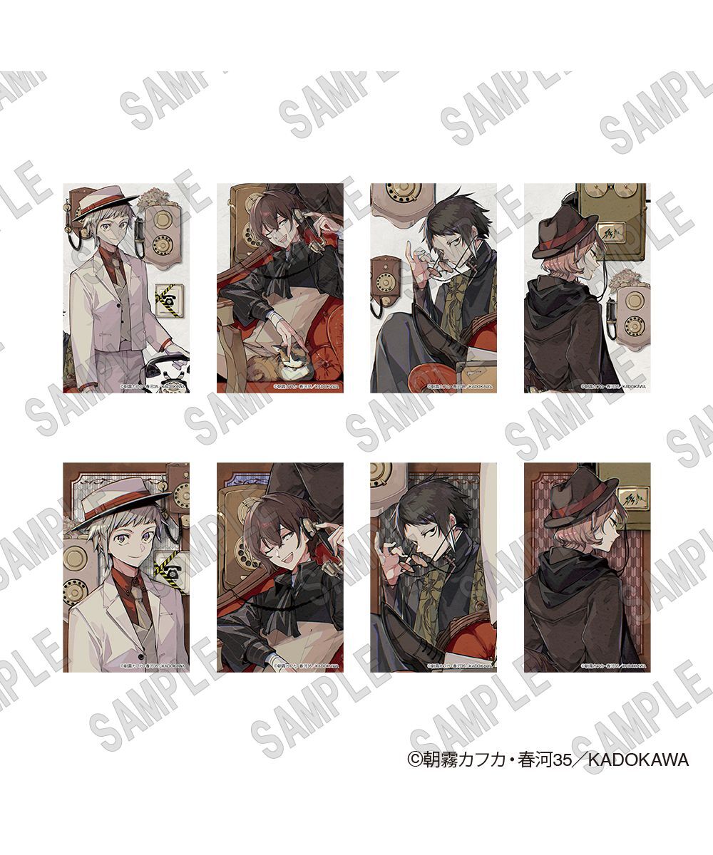 預購-「文豪Stray dogs」集換式小卡收藏組(C106) BOX販售【日本進口精品】