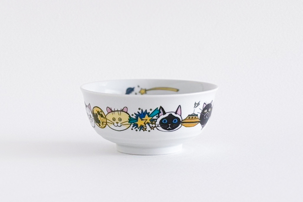 九谷燒 - neko jealousy中缽 / 宇宙