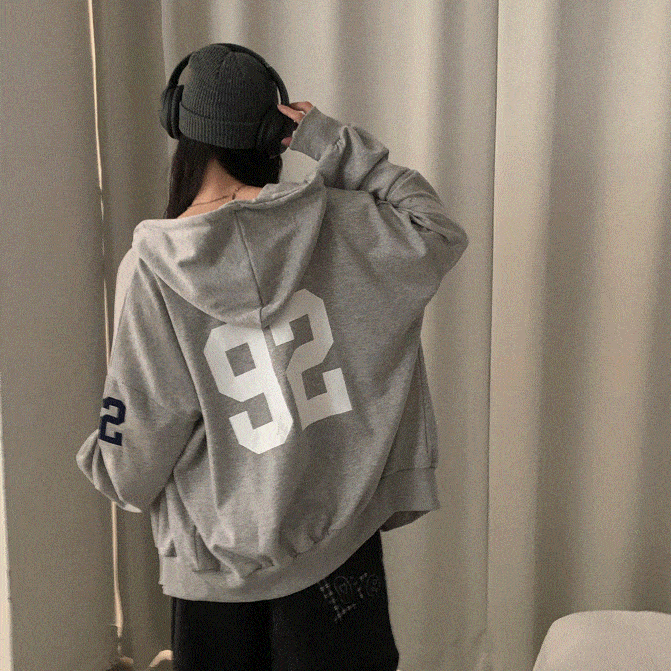 早秋預訂｜92 雙向連帽拉鍊HOODIE