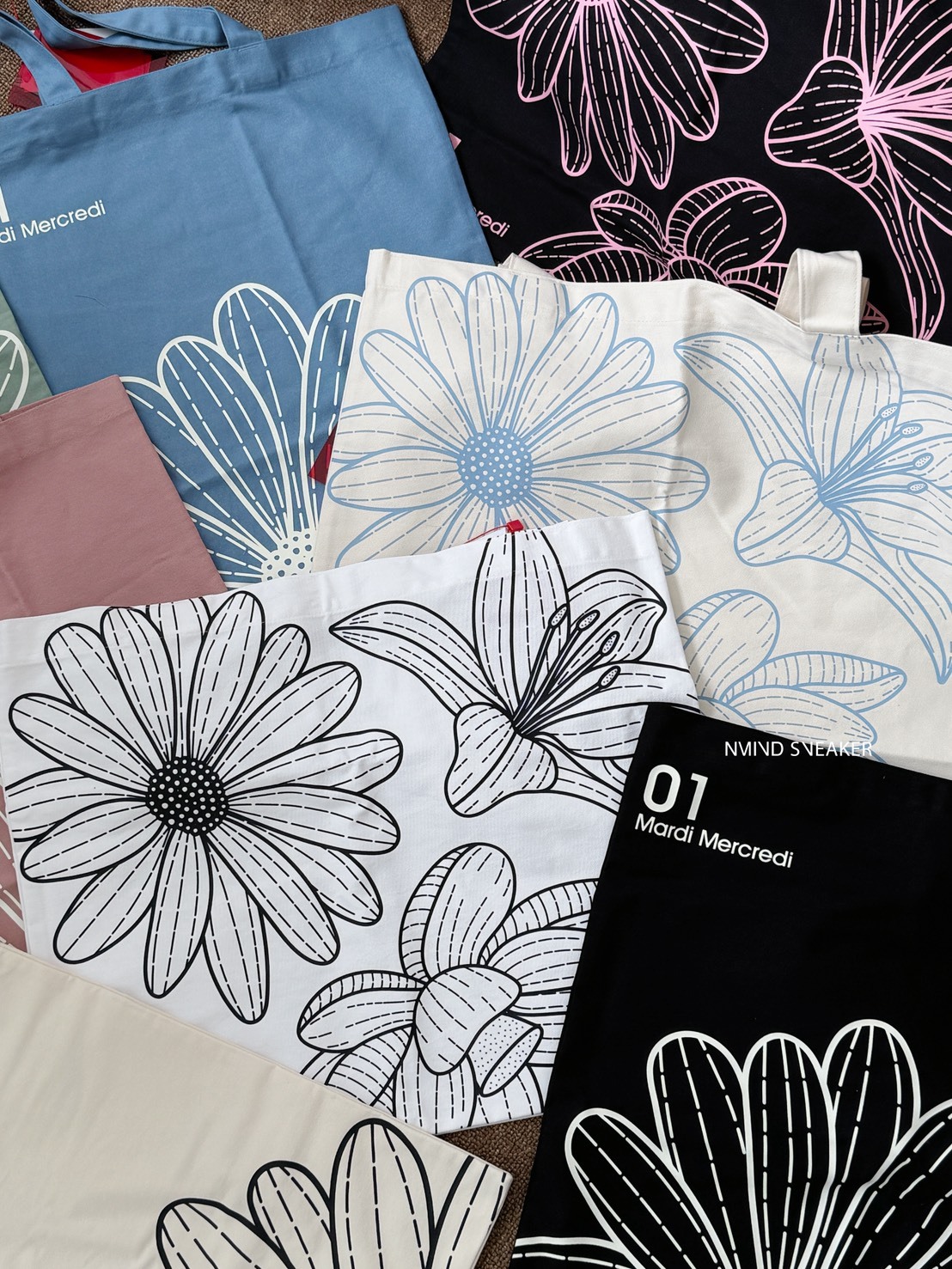 <快速出貨> Mardi Mercredi 25SS 帆布袋