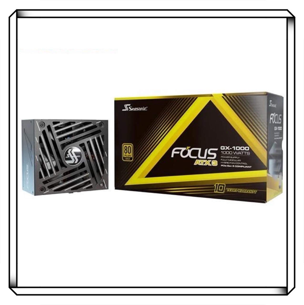 Seasonic 海韻 Focus GX-1000 金牌 全模 電源供應器