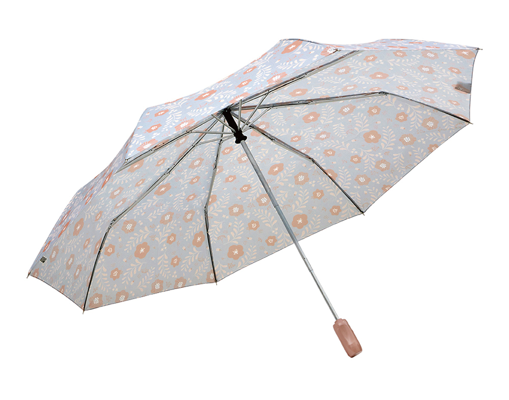 RAINSTORY粉漾花沁抗UV雙人自動傘