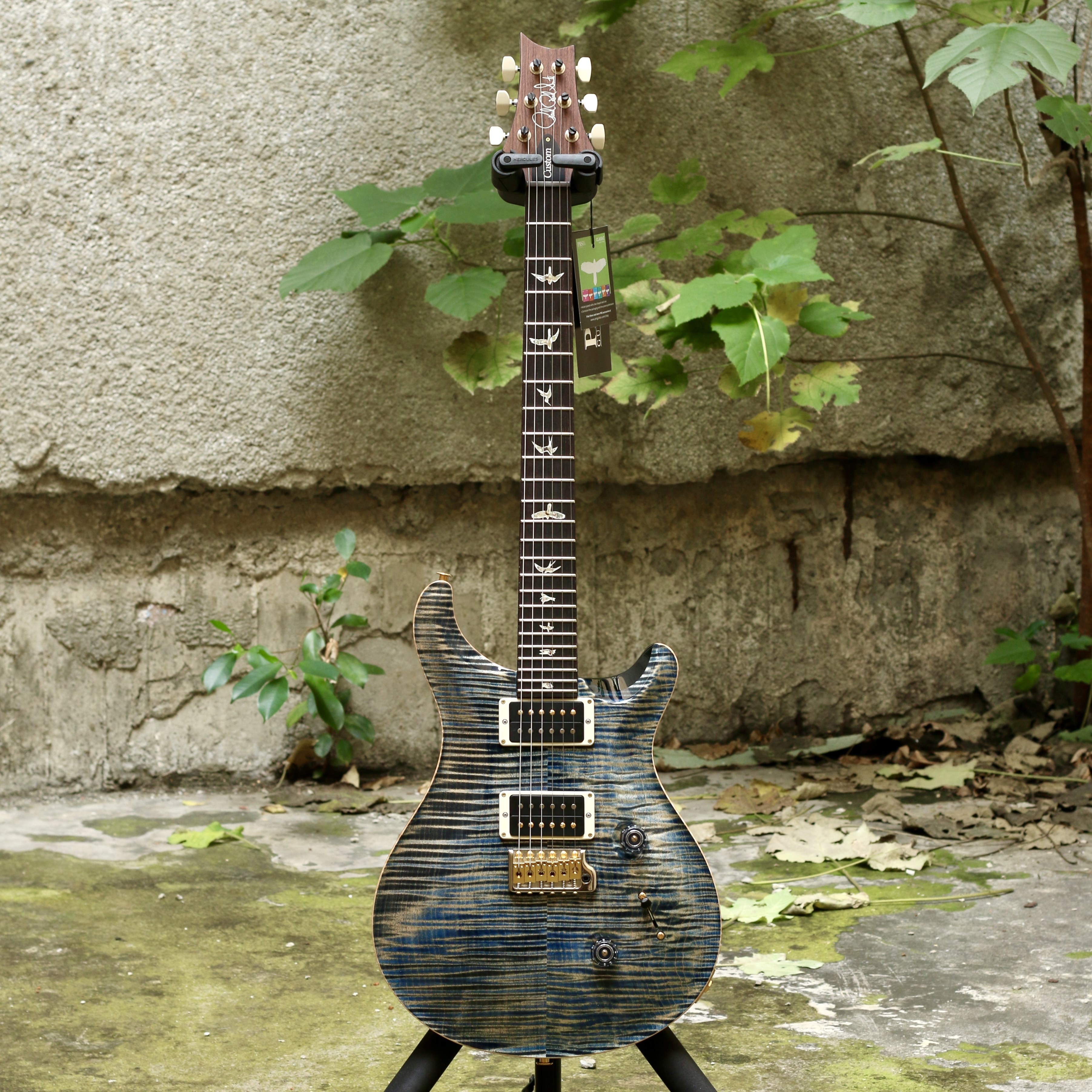 PRS PRS Custom 24 10 Top - Whale Blue — 三峽吉他 / Bass｜YA! 玩音樂
