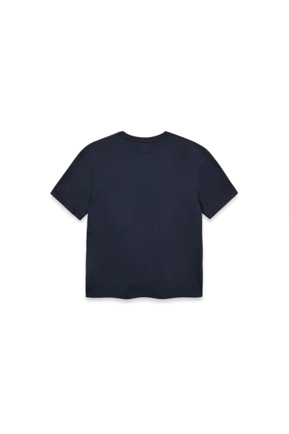 復古LOGO印花上衣 海軍藍