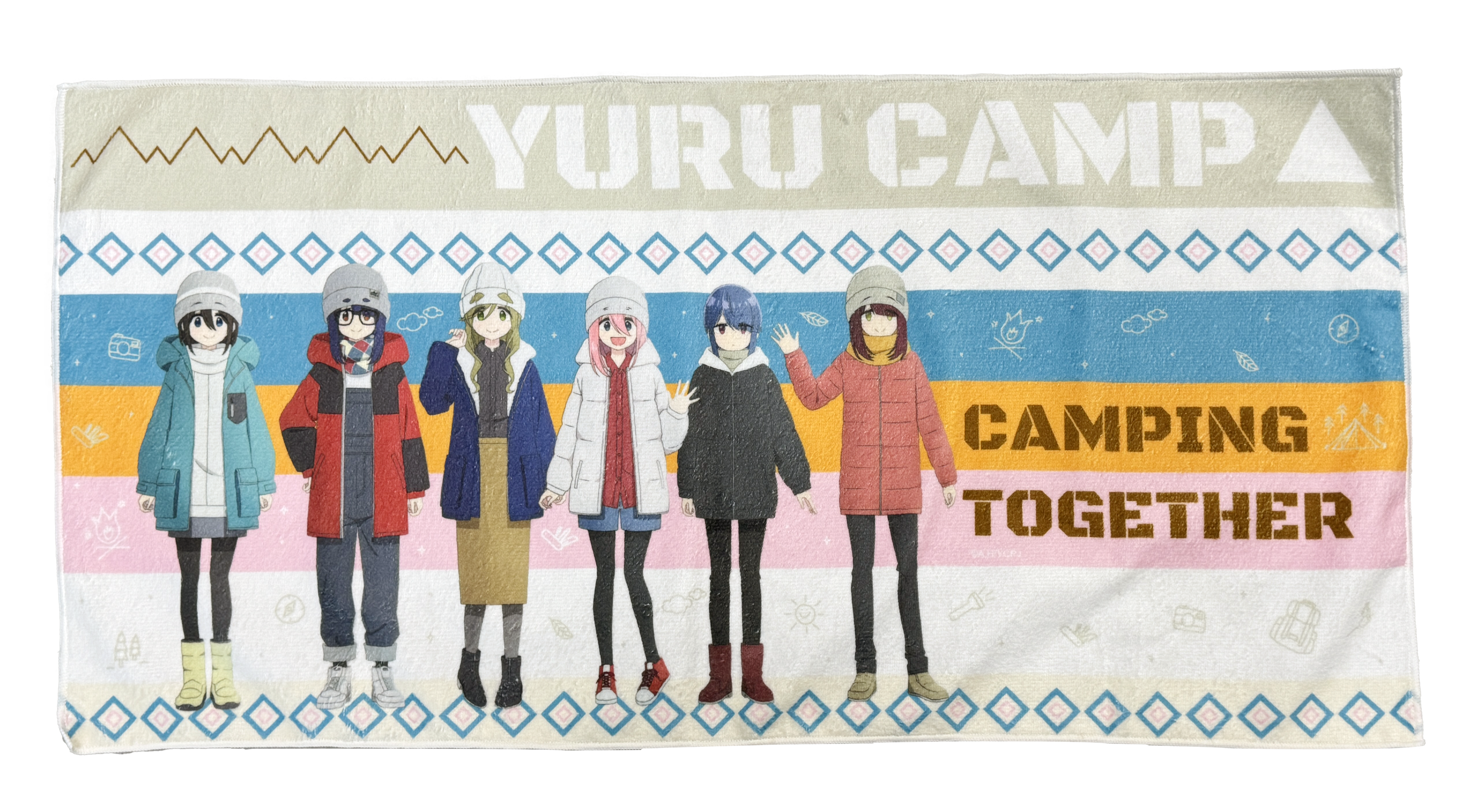 搖曳露營 毛巾 - 全員