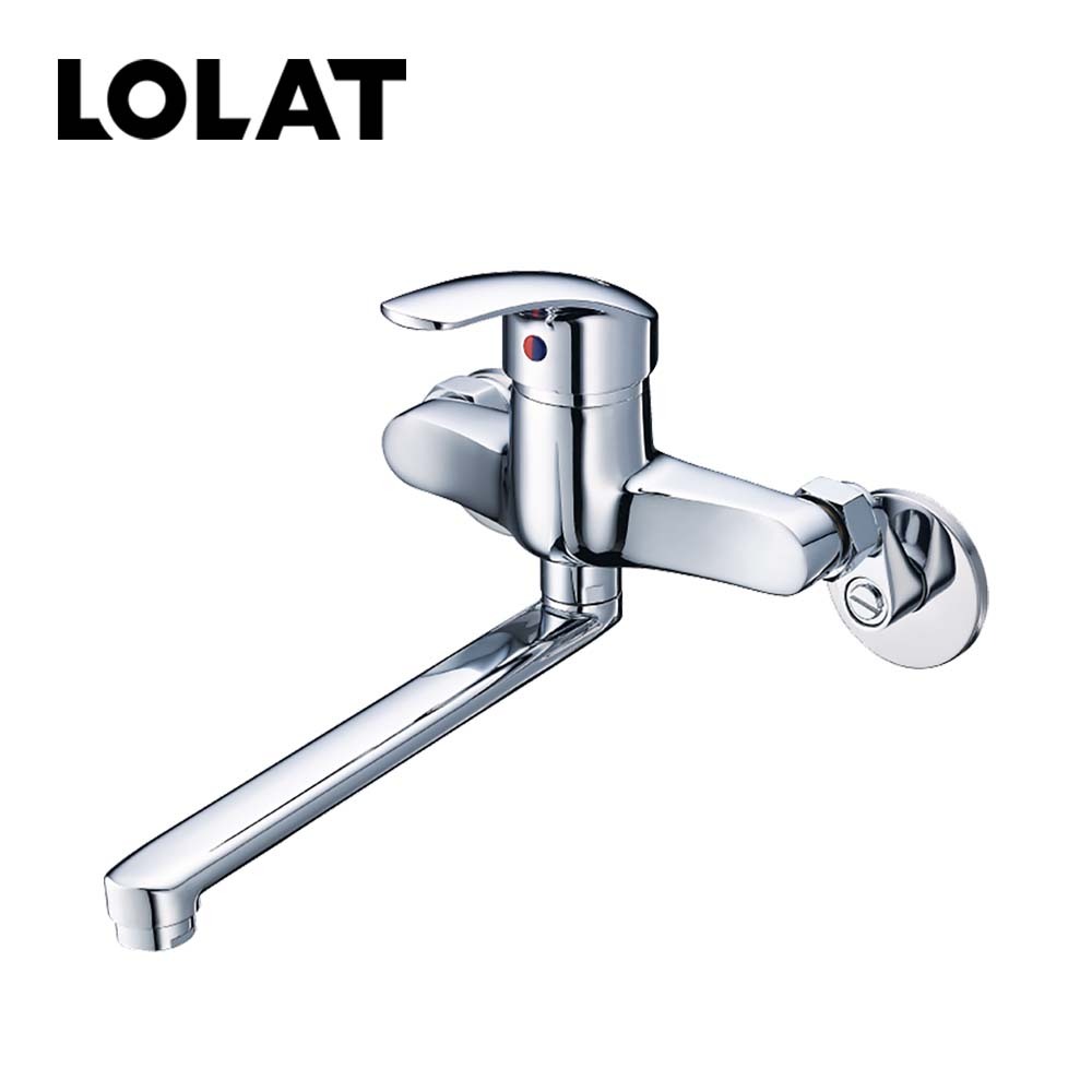LOLAT單槍壁式水龍頭-鉻色KWN1239