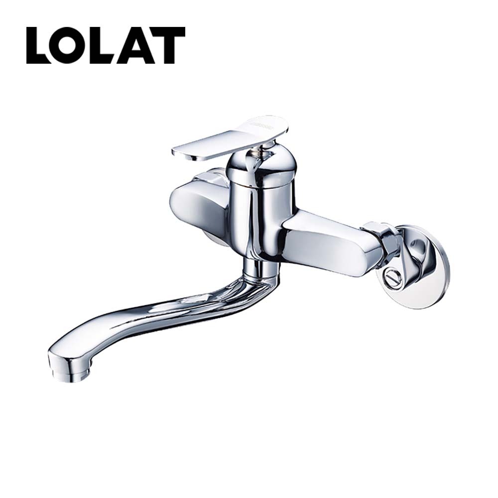 LOLAT單槍壁式水龍頭-鉻色KWN1359