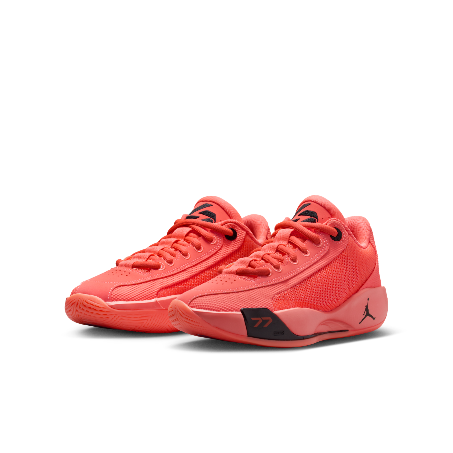 女生尺寸 大童鞋 NIKE JORDAN LUKA .77 GS 橘色 網布 緩震 籃球 運動鞋【HF0820-800】