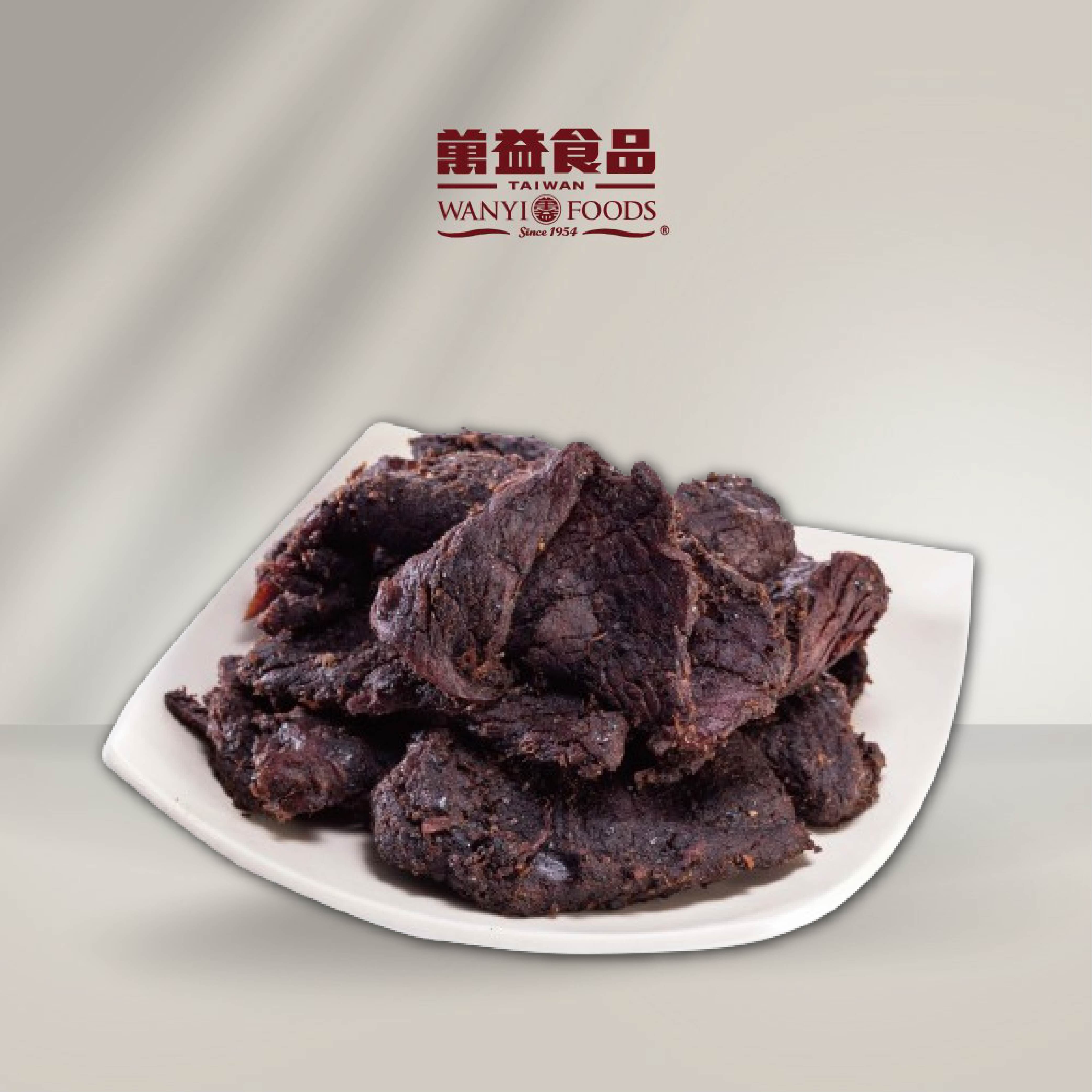 【萬益食品】牛肉片(黑胡椒口味)