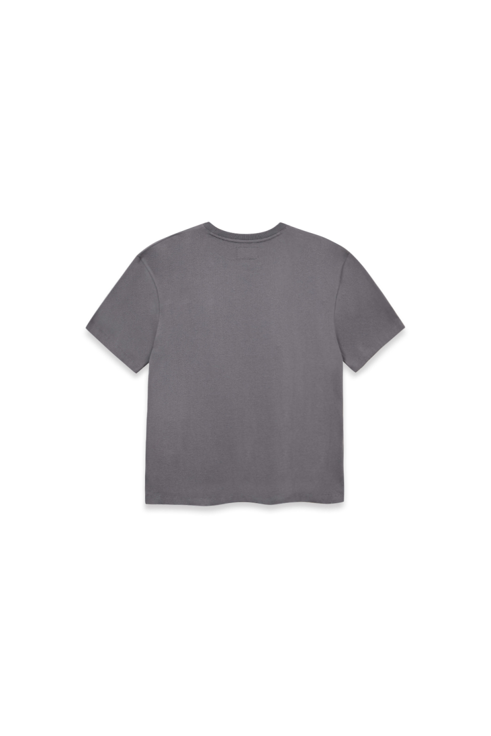 復古LOGO印花上衣 炭灰