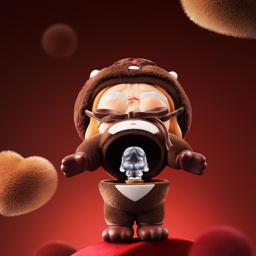 POP MART 泡泡瑪特 CRYBABY 真愛之盒 手辦 公仔 戒指 毛絨 植絨 搪膠臉