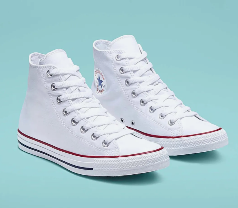 CONVERSE / Chuck Taylor All-Star White High 全明星白色高筒 M7650C  /  AUG25