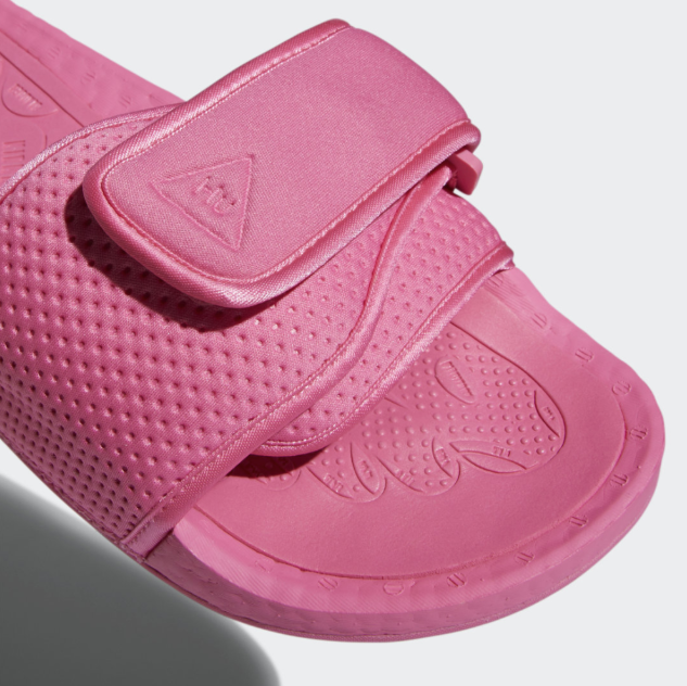 【 adidas PW BOOST SLIDE - 桃紅 】