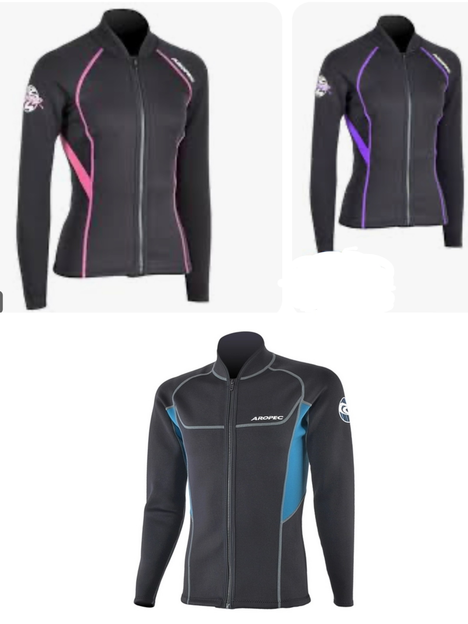 1.5mm-Jacket兩件式防寒上衣 $2000- aropec悠潛潛水
