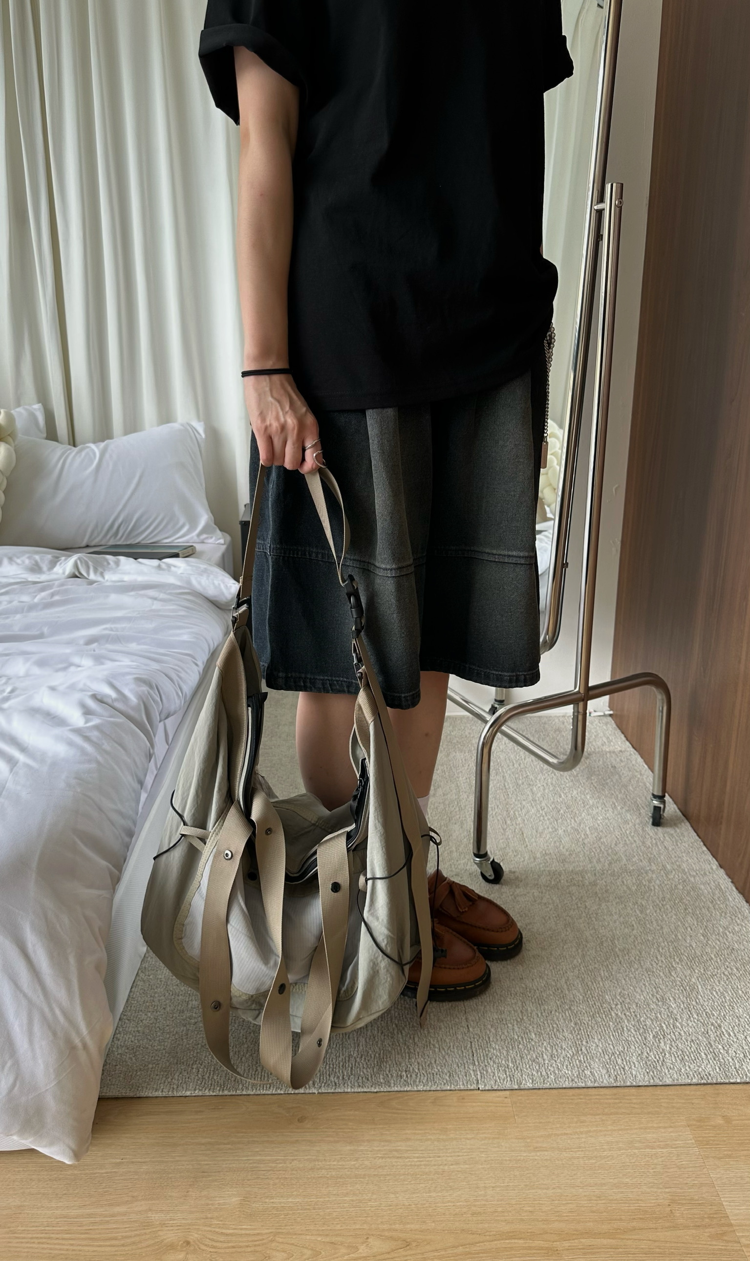 尼龍造型托特包