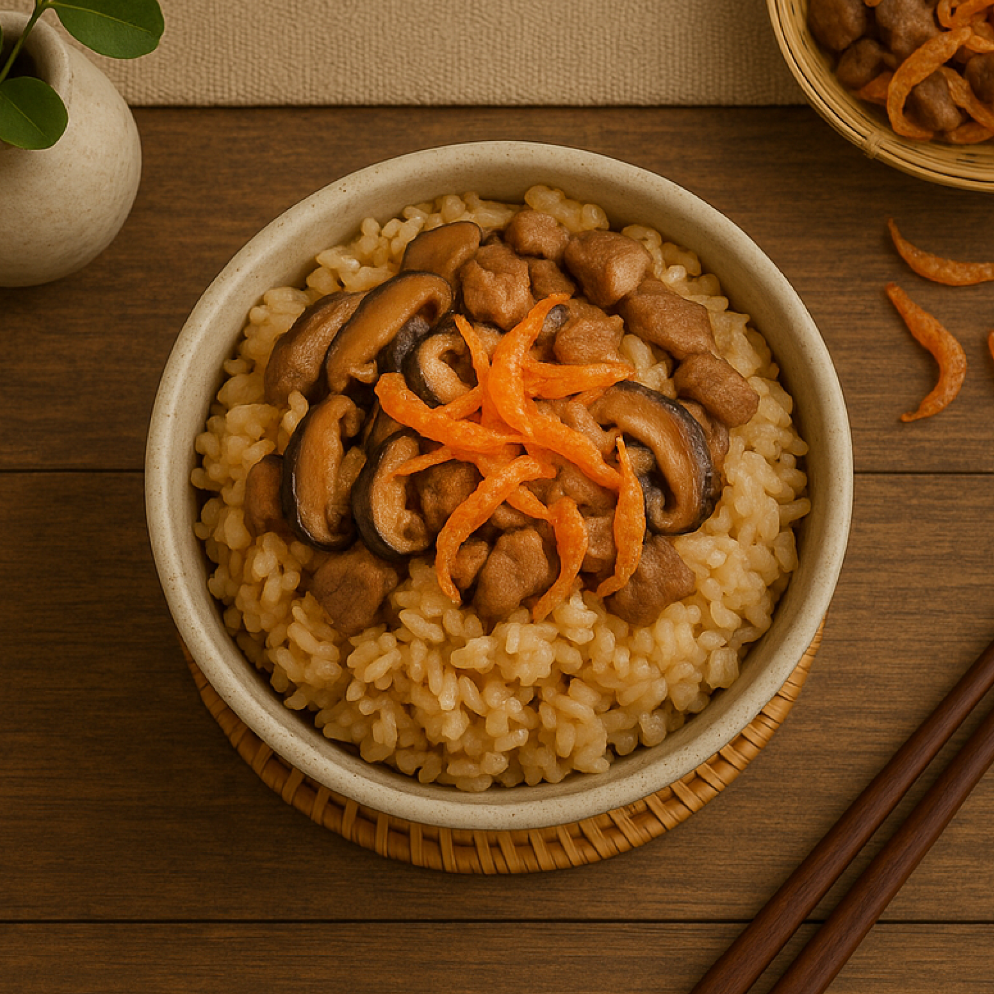 【批量生產】櫻花蝦油飯