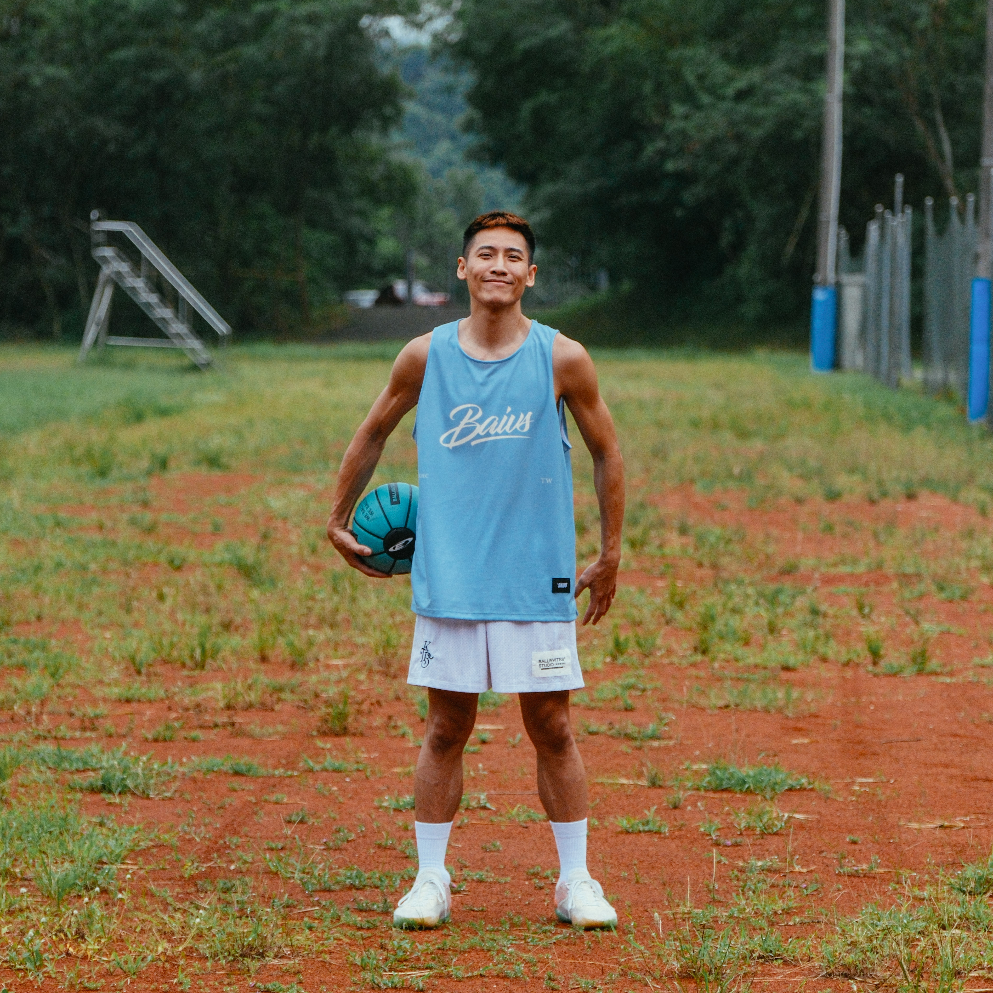 Baivs basic Tank BJT38326 男 球參 球衣 單面 機能 排汗 背心 土耳其藍