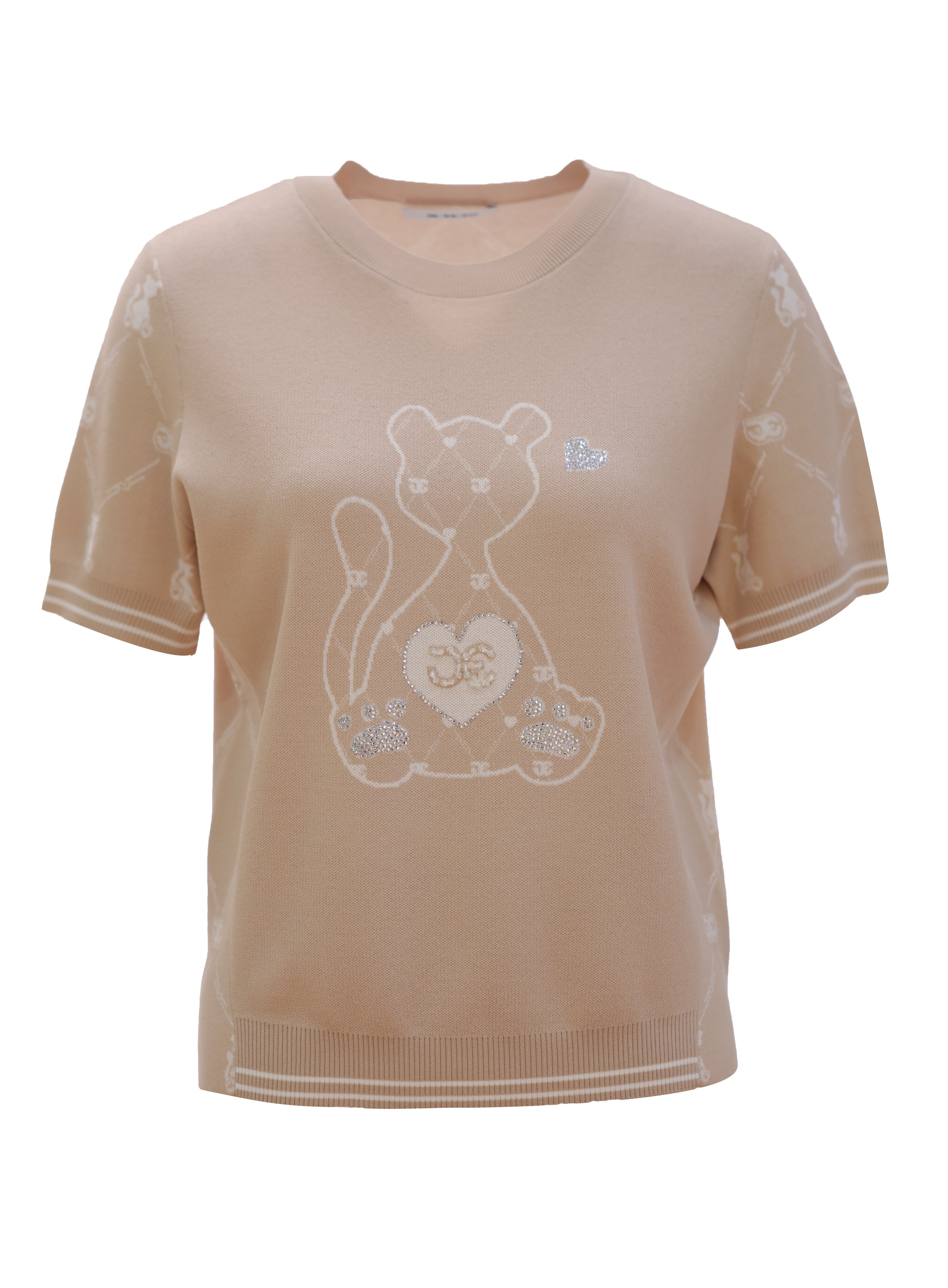 BD10206A1 logo 童趣針織上衣 (2色)