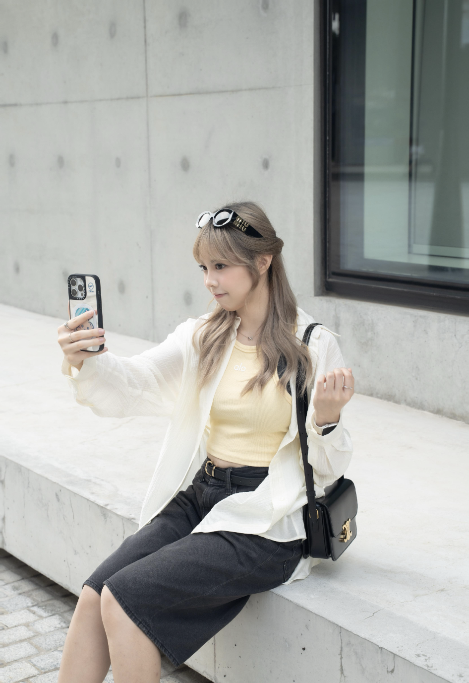 Alo Yoga Aspire Tank Yellow