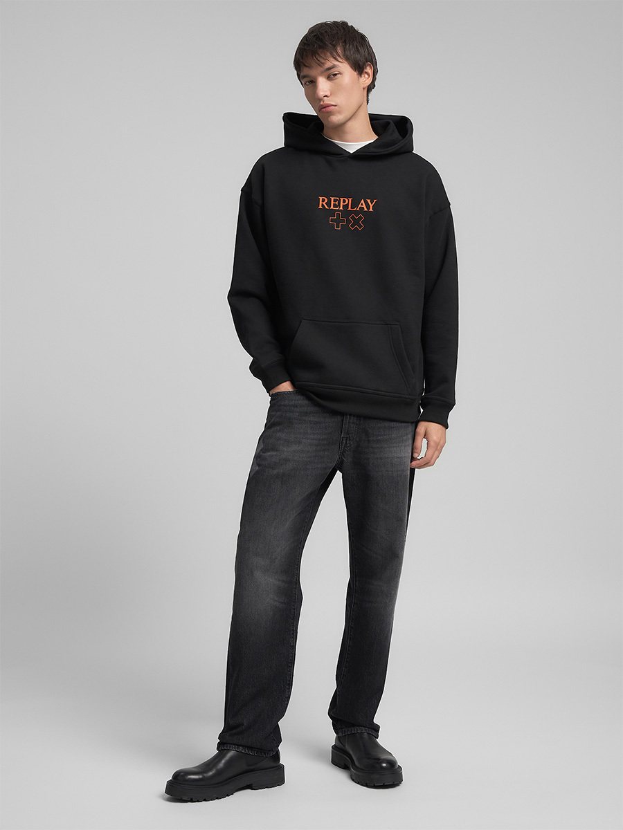 MARTIN GARRIX 聯名 x REPLAY 帽T (黑色)