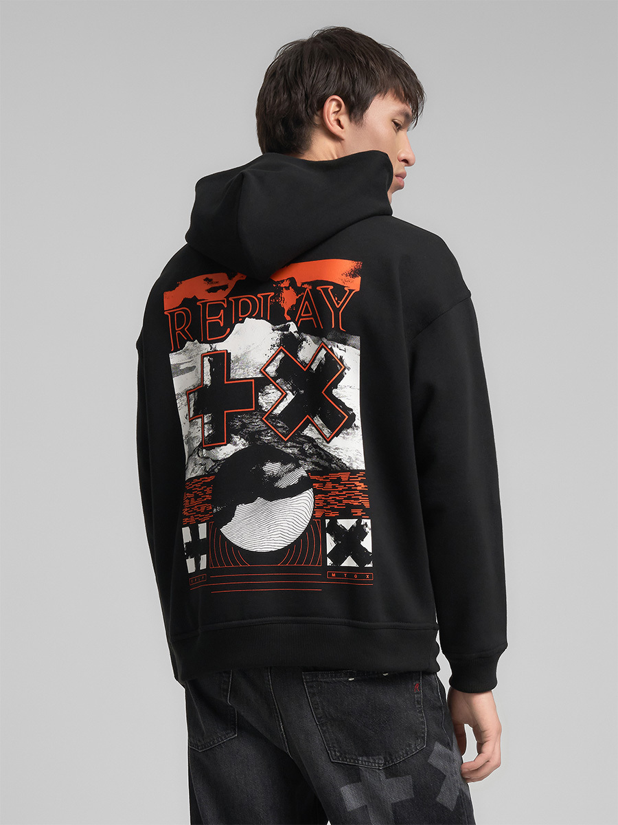 MARTIN GARRIX 聯名 x REPLAY 連帽衫 (黑色)