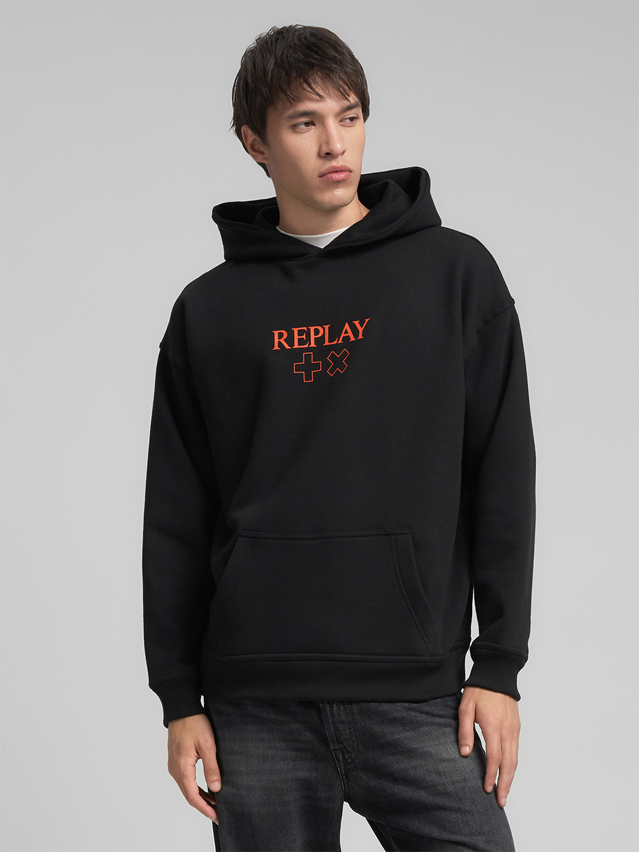 MARTIN GARRIX 聯名 x REPLAY 帽T (黑色)