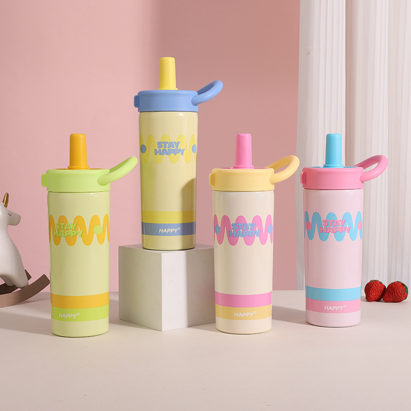 《6181》高顏值多巴胺色系316不鏽鋼手提保溫杯(600ml)