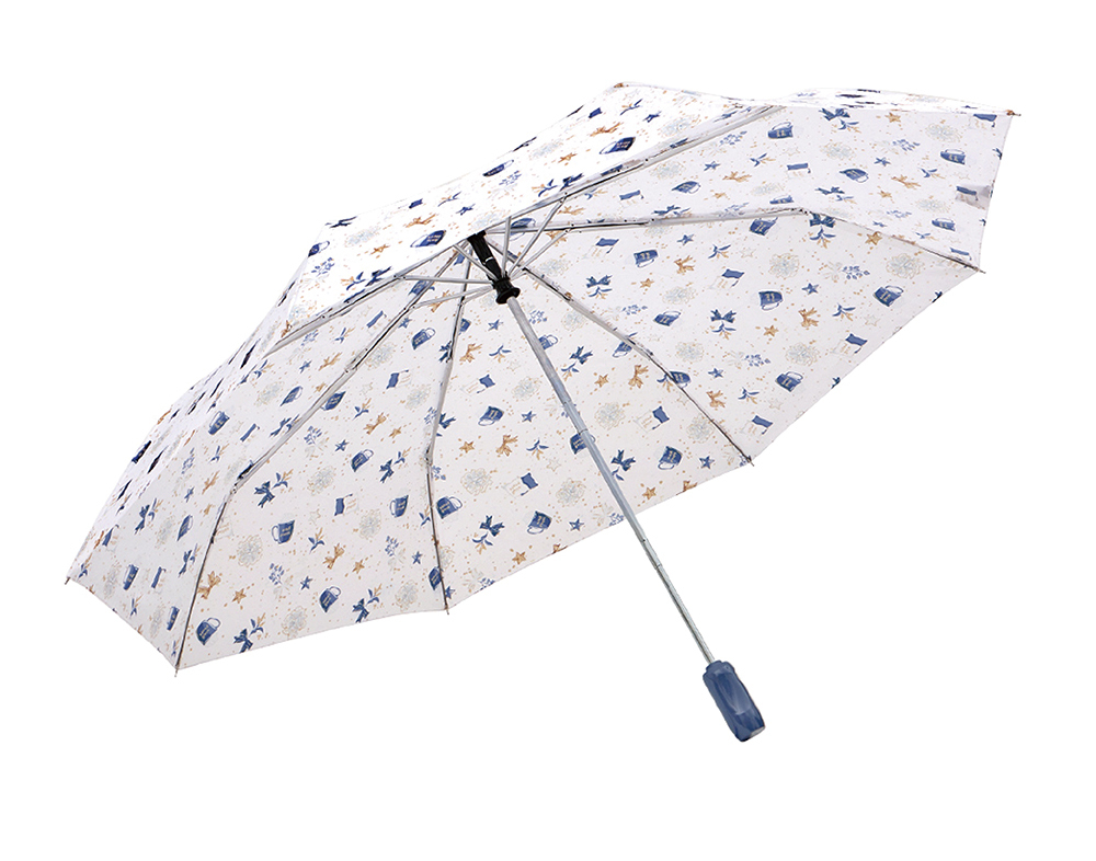 【RAINSTORY】Starry Life抗UV雙人自動傘(白)