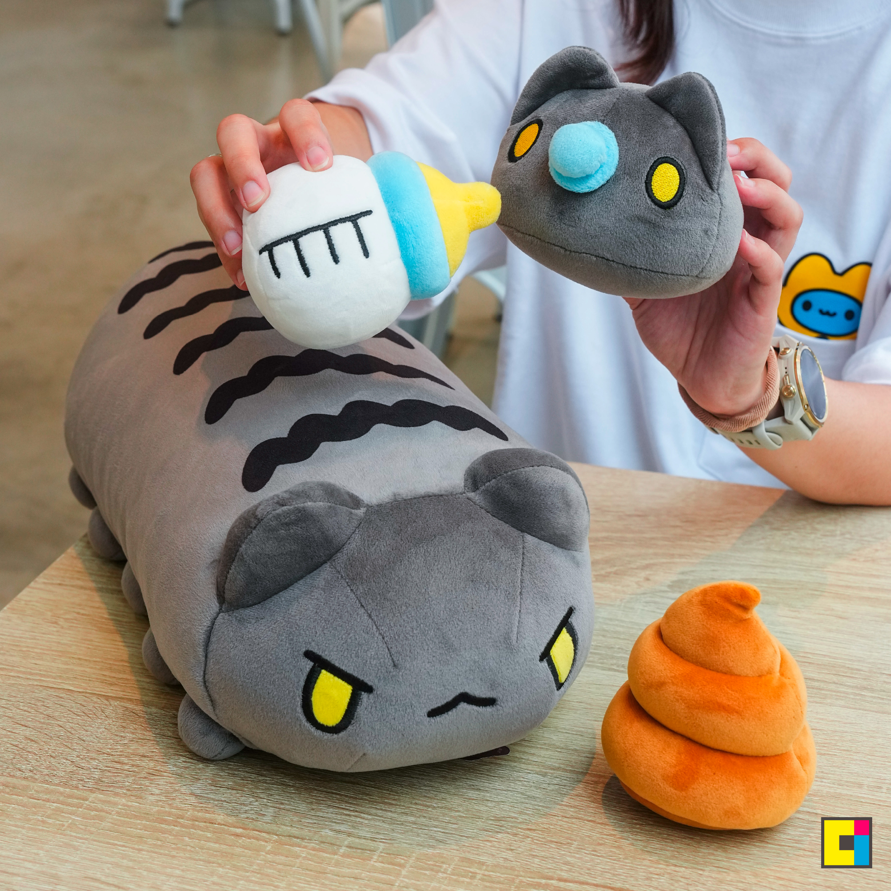 貓貓蟲咖波,8月新品上市,卡特島,BUGCAT CAPOO,卡特島新品,軟Q公仔,大便,奶瓶,黑貓蟲寶寶