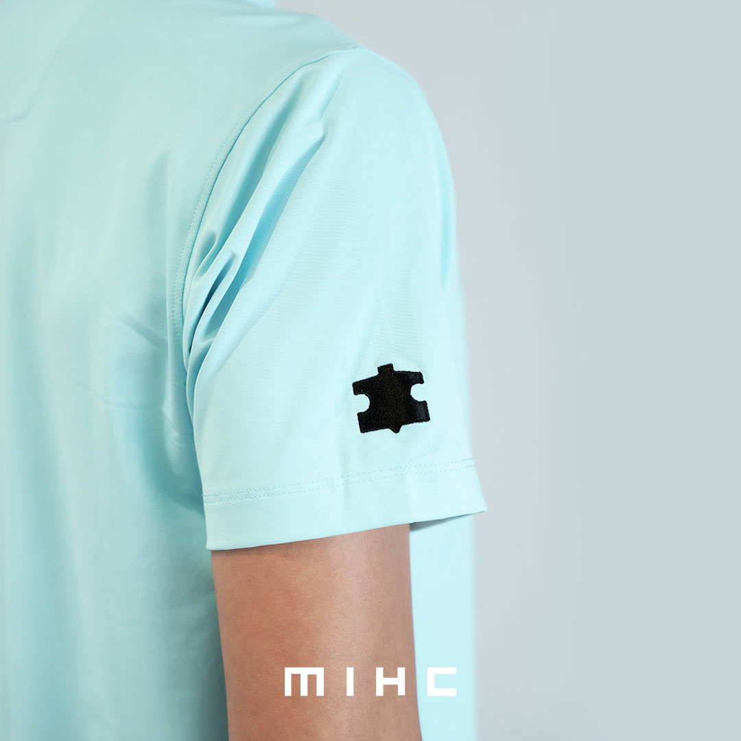 TGM 高爾夫球衣 湖水藍