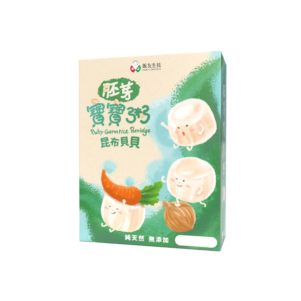 【飯友】昆布貝貝胚芽寶寶粥 (150g) 2包 / 盒
