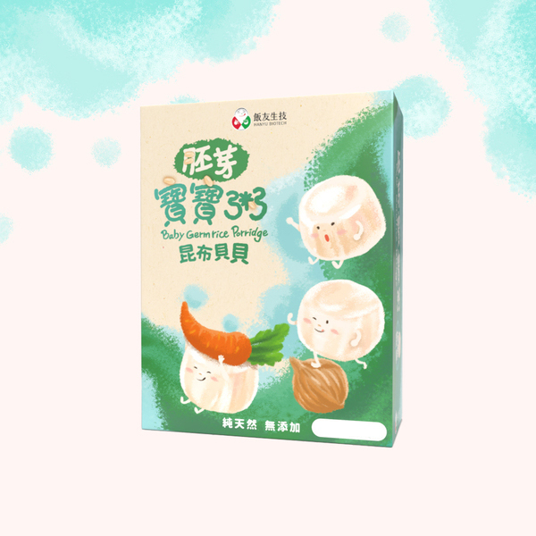 【飯友】昆布貝貝胚芽寶寶粥 (150g) 2包 / 盒
