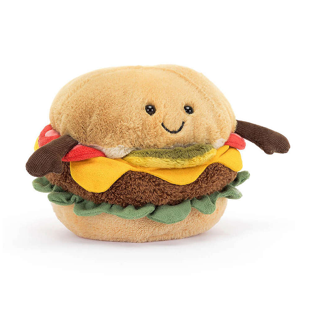 Jellycat Amuseable Burger 趣味漢堡(12cm)