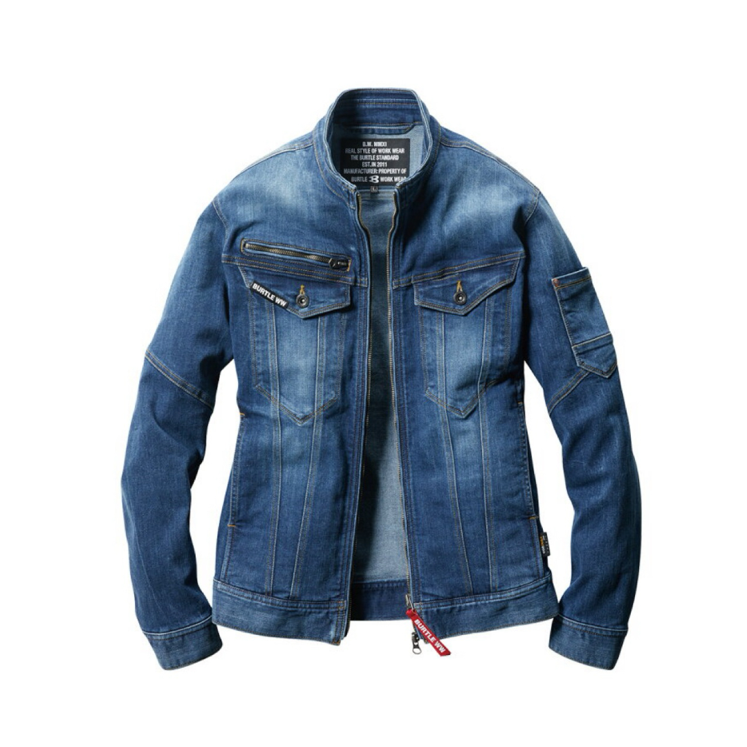 BURTLE 工作服長袖 5011-45 牛仔