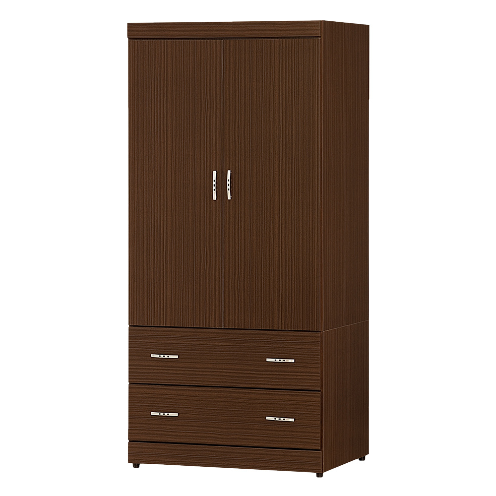 傑德2.7尺二門二抽衣櫃