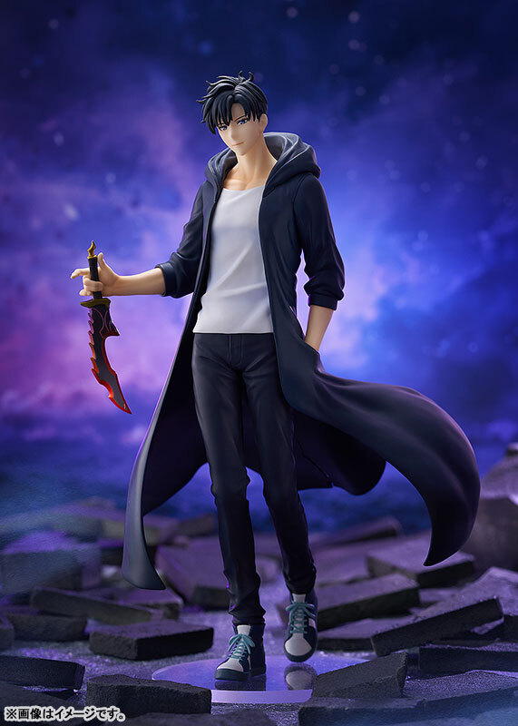 Jan Good Smile Company POP UP PARADE TV Anime "Solo Leveling" Sung Jinwoo L size Complete Figure Pre-order