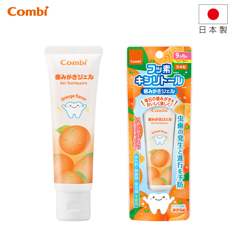 teteo 兒童啫喱牙膏 (香橙味) -119622