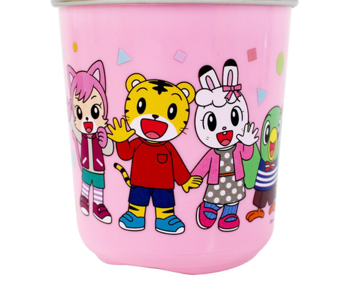 巧虎 不鏽鋼水杯 不連蓋 - 粉刷色